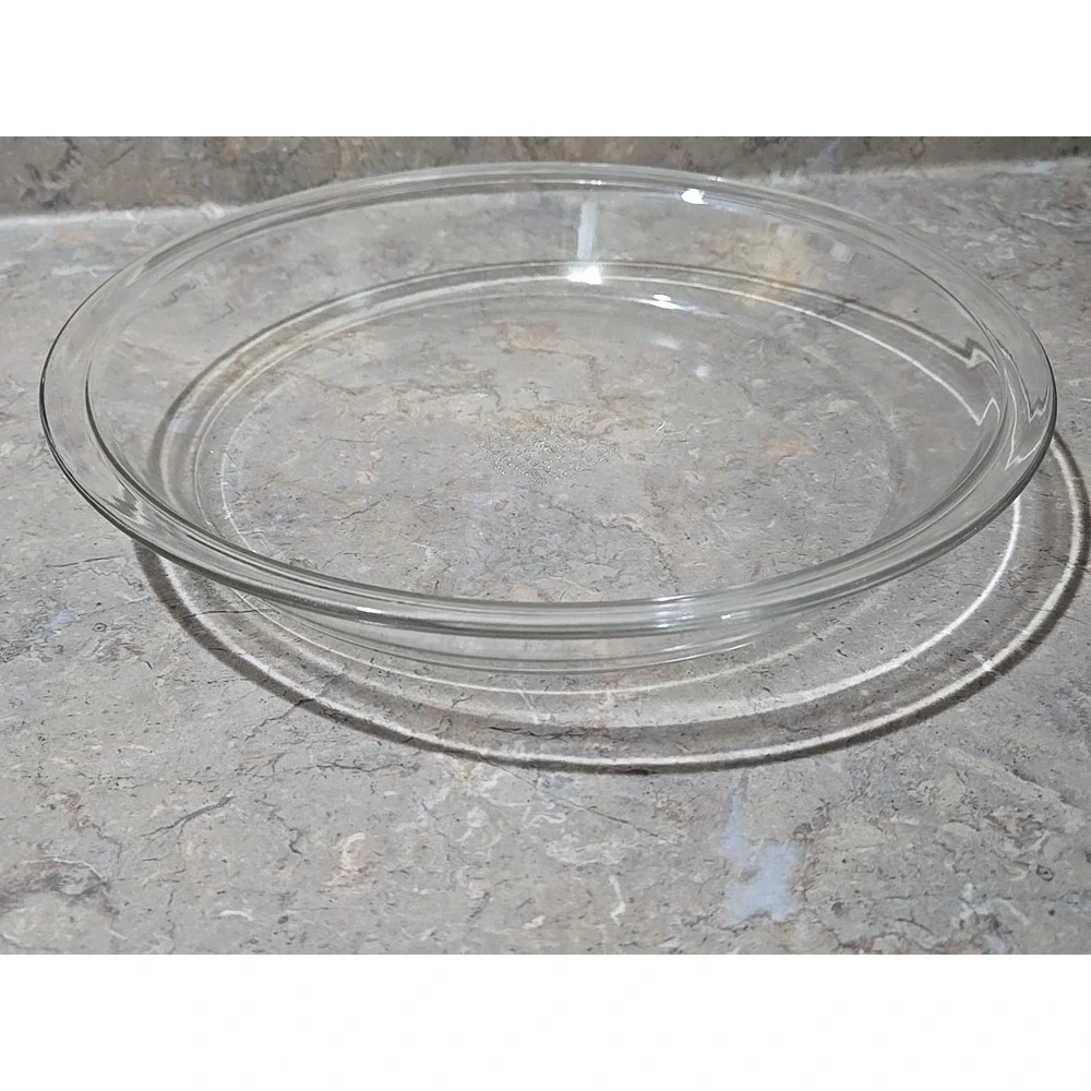 PYREX 210 Clear Glass Pie Dish 10